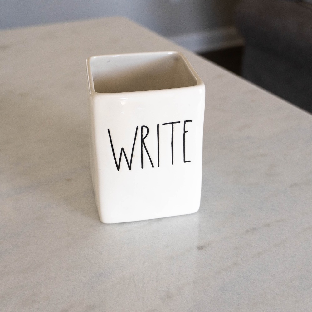 "Write" Pen Organizer by Rae Dunn